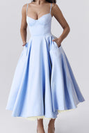 Robe Midi Femme - Coupe Élégante et Tissu Premium