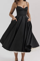 Robe Midi Femme - Coupe Élégante et Tissu Premium