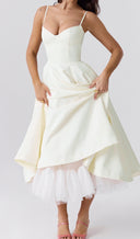 Robe Midi Femme - Coupe Élégante et Tissu Premium